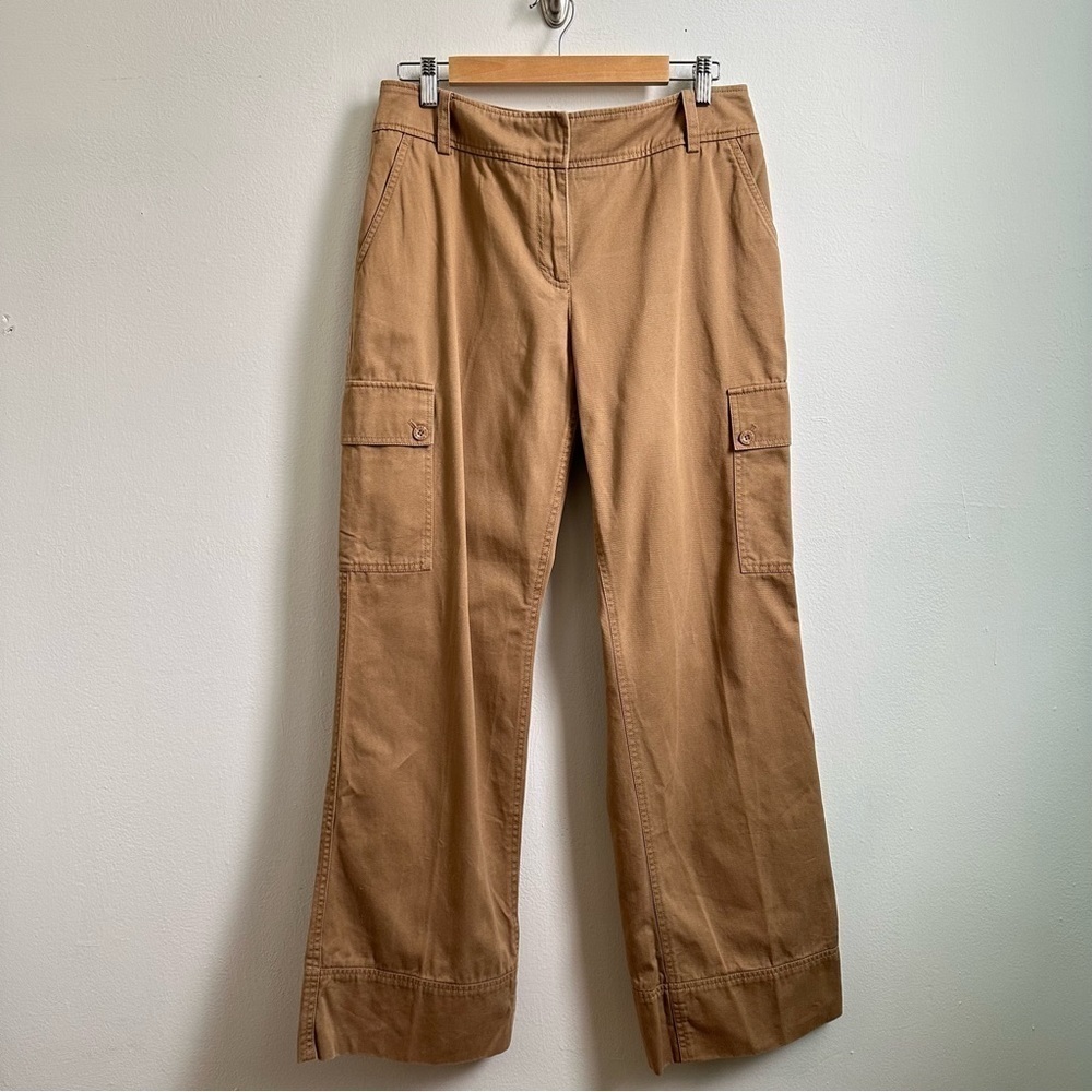 DKNY Mens Tan Cargo Straight Leg Pants M